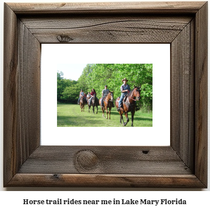 horse trail rides near me in Lake Mary, Florida